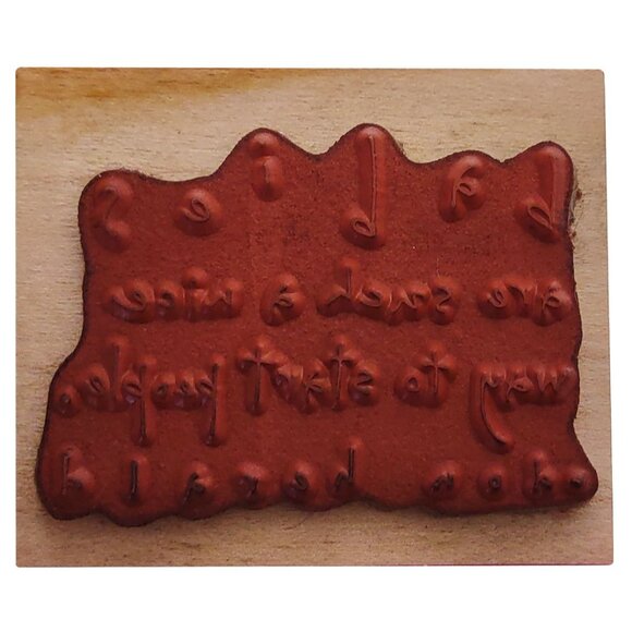 Wood Rubber Stamp Babies Quote By Don Herald By Penny Black - Picture 2 of 6